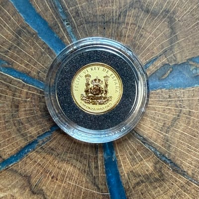 2022 1/10 .999 Gold Spanish Lynx - additional view