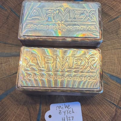 10-oz .999 Silver Apmex Stacker Bars