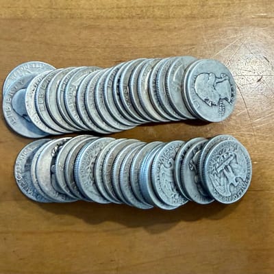 90% Washington Quarters