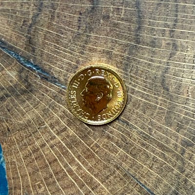 2023 1/10 .999 gold Gt Britain Britannia - additional view