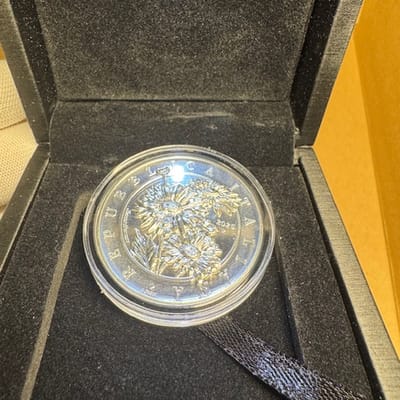 SALE 2025 Italy 1 oz Silver Flora & Fauna BU 