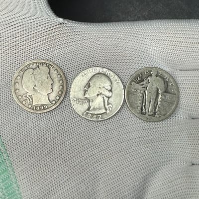 Silver Quarter Type Set – Barber, Washington, SLQ