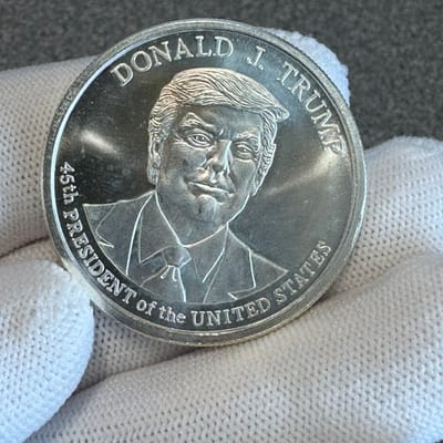 The Donald - 1 ounce .999 silver round