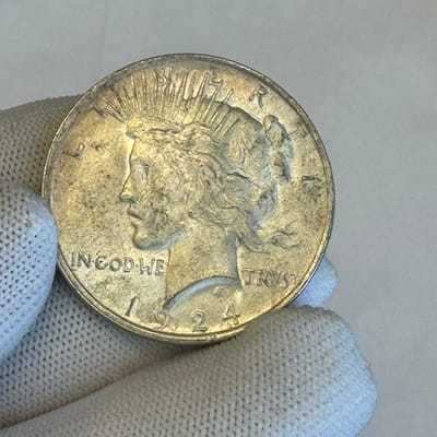 1924 Peace Silver Dollar – Better Example