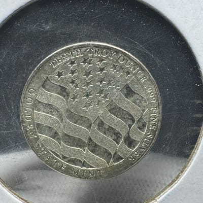 1/10 oz Silver Round – Golden State Mint  - additional view