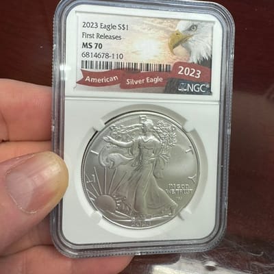 MS70 2023 American Silver Eagle NGC First Releases
