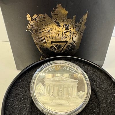 1 oz Temple of Artemis with Gift Tin - 7 Wonders