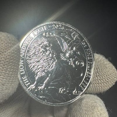 2026 Great Britain Lion and the Eagle 1 oz BU