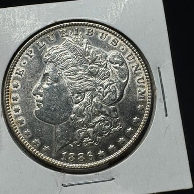 1886 Morgan Silver Dollar