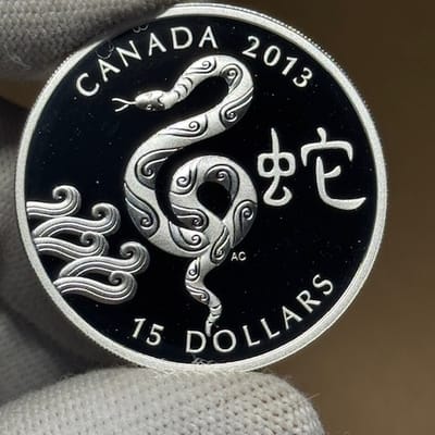 2013 Canada Year of the Snake OGP 1 oz