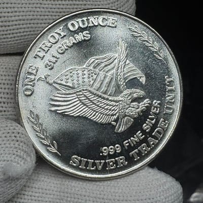 U.S. Assay Office 1 Oz .999 Fine Silver Round - additional view