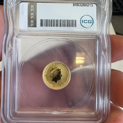 1/10 Gold Australia 2014-P MS70  - additional view