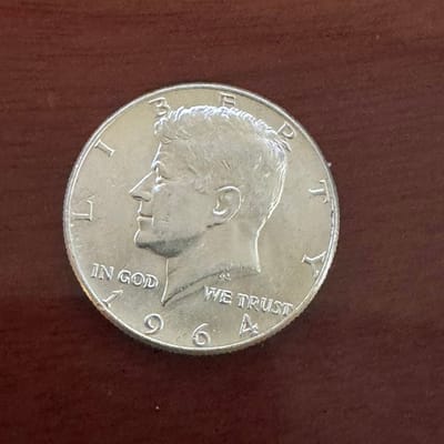 UNDER SPOT Nice (BU?) 1964 Kennedy Half Dollar