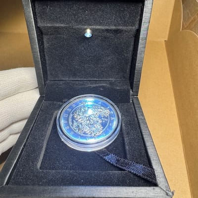 SALE 2025 Italy 1 oz Silver Flora & Fauna BU  - additional view