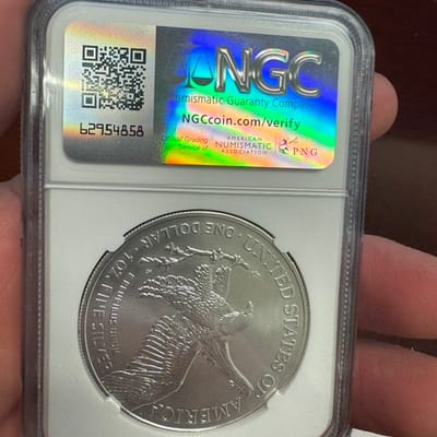 MS70 2023 American Silver Eagle NGC First Releases - additional view