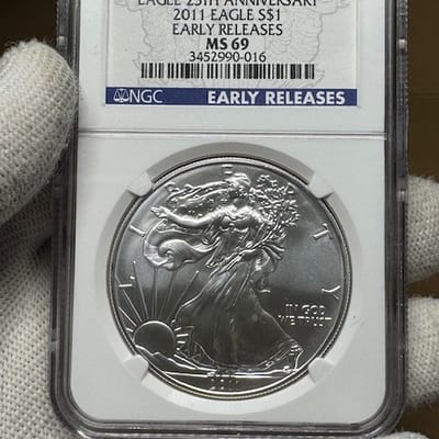 2011 NGC MS 69 Early Releases American Eagle