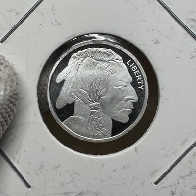 1/10 oz Liberty Indian Head Buffalo Proof Round