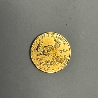 GOLDEN DEAL! 1/10 American Gold Eagle - 2014 - additional view