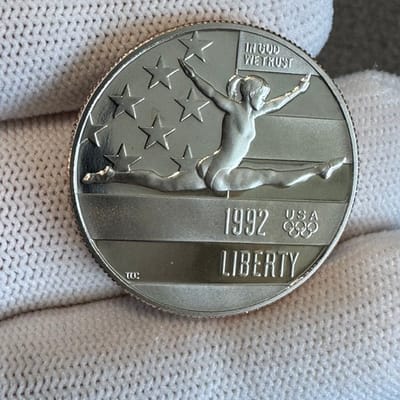1992-S U.S. Olympic Commemorative Half Dollar – Pr