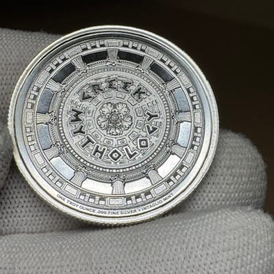 Intaglio Mint Heracles Greek Mythology 1 oz silver - additional view