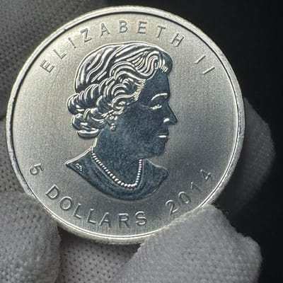 NEAR SPOT - 2014 Canada Bald Eagle 1 oz .9999 - additional view