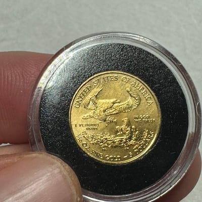 GOLDEN DEAL! 1/10 American Gold Eagle - 2014 - additional view