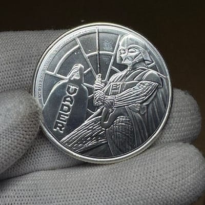 2022 Niue $2 Star Wars Darth Vader 1 oz Silver 