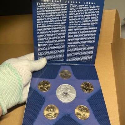 OGP 2008 US Mint Annual Uncirculated Dollar Set 