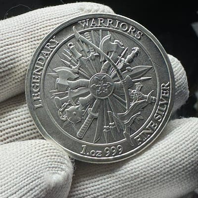 Sitting Bull SilverTowne Legendary Warriors 1 Oz - additional view