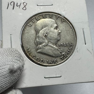 MELT - 1948 First Year of Franklin Half Dollar