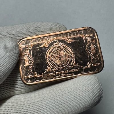 Trump "Reserve Note" Copper Bar - 1 oz - additional view