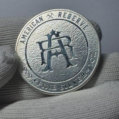 NEAR SPOT American Reserve Silver Round 1 oz