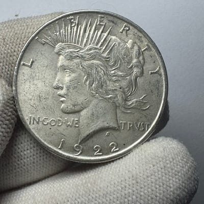1922 Peace Dollar – Philadelphia – 90% Silver