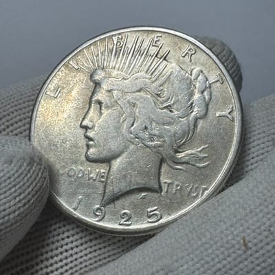 1925-S Peace Silver Dollar – Better Date/Mint