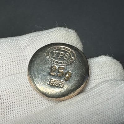 YPS Plata Muerta – 25 Gram Hand Poured Silver  - additional view