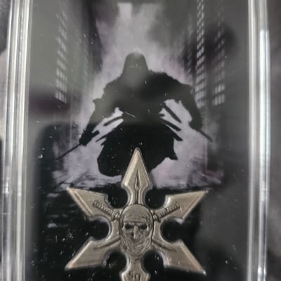 5 gram Ninja silver throwing star.