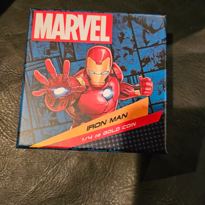 2023 Iron Man 1/4oz Gold Coin