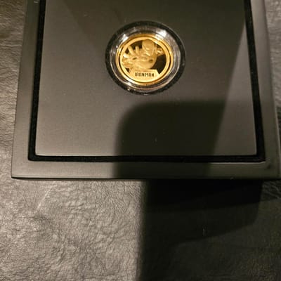 2023 Iron Man 1/4oz Gold Coin - additional view