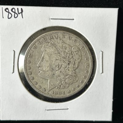 1884-P Morgan Silver Dollar