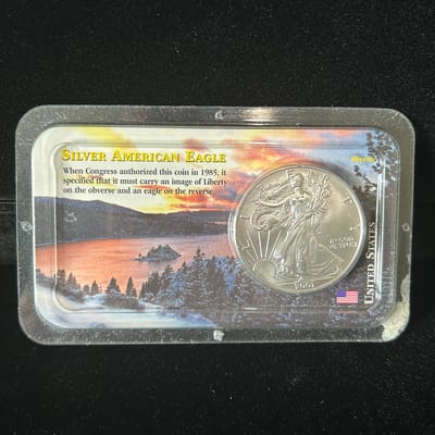 2001 American Silver Eagle