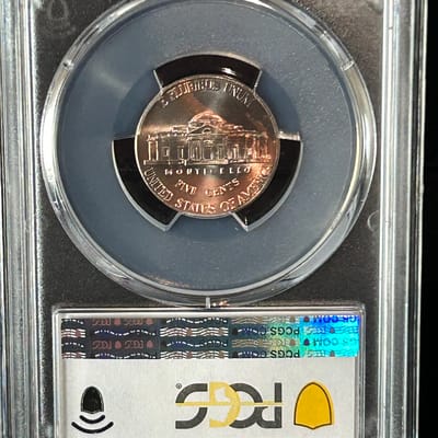 2023-D MS65 Rare Mint Error Jefferson Nickel - additional view