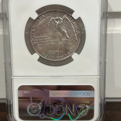 1925 Stone Mountain 50C, MS66 Gem - additional view