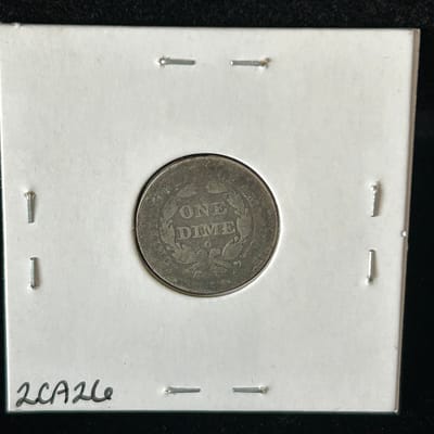 1842-O Seated Liberty Dime - additional view