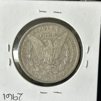 1884-P Morgan Silver Dollar - additional view