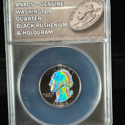 1964 Washington Hologram Quarter