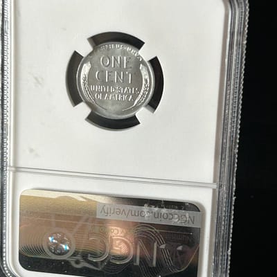 1943 Steel Lincoln Cent MS66 - additional view