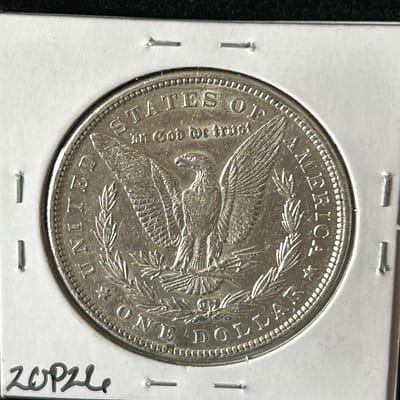 BU 1889-P Morgan Silver Dollar - additional view