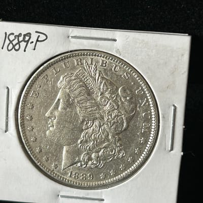 BU 1889-P Morgan Silver Dollar