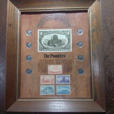 The Pioneers Mercury Dime Coins/Stamps Set