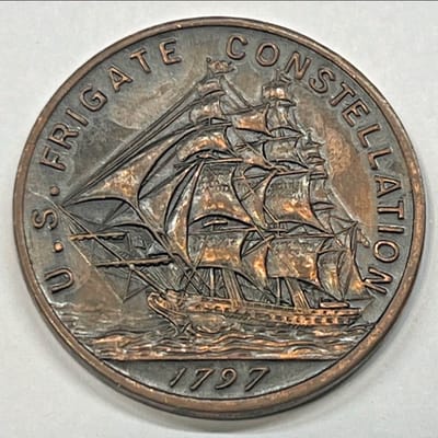 U.S. FRIGATE CONSTELLATION FIRST SHIP OF THE U.S. 